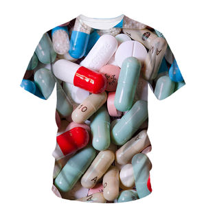 Conception personnalisée imprimé hommes 100% coton T-Shirt décontracté surdimensionné graphique T-shirt pour Hip Hop Style tenues coupe ample Streetwear - Product Image 3