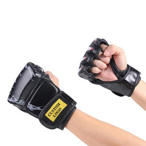 Guantes de Entrenamiento de MMA Suaves, Cálidos y Casuales, Fabricación a Bajo Precio, Guantes de MMA Antibacterianos, Duraderos y Resistentes para Hombres - Product Image 4
