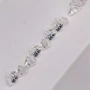 Diamante suelto de corte trillón E/VVS2 forma de triángulo piedra incolora para joyería elegante para diseño de anillo elegante - Product Image 5