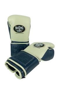 Gants de boxe en cuir de vachette de haute qualité, personnalisables, rembourrage EVA 4 couches, fermeture à lacets pour les arts martiaux - Product Image 2
