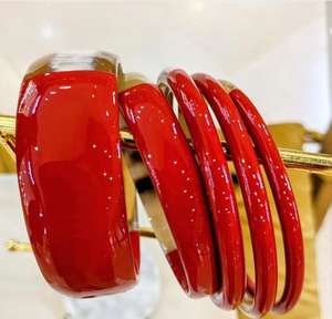 Natural Fashion Polished Animal Style Buffalo Horn Jewelry <b>Bracelet</b> Set of 5 Unisex <b>Couples</b> <b>Bracelet</b> Wholesale - Product Image 5