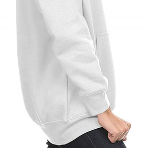 Sweat-shirt à col rond léger pour femmes, pull à la mode, sweat-shirt à capuche pour femmes, vente en gros - Product Image 3