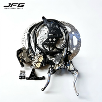 Kit de frein hydraulique à double étrier JFG CNC 240 mm avec disque de frein pour Sur Ron Ultra Bee Light Bee LBX E Bike Mod Parts