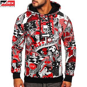 Sweat-shirt à capuche pour homme personnalisé, imprimé, à manches longues, en polyester sublimé 100% coton, neuf, motif uni - Product Image 1