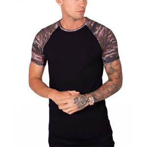 Camiseta de manga corta de compresión 100% de algodón, camiseta de marca personalizada de alta calidad - Product Image 1