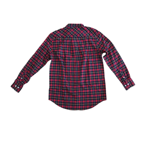 Camisa Casual de Invierno para Hombre, 100% Algodón, Estilo Vintage, Corte Regular, Antiarrugas, Cuello Alto, Diseño a Cuadros, Tejido Transpirable - Product Image 2