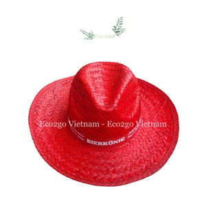 สินค้าใหม่หมวกฟาง/หมวกฟางแบบย่อยสลายได้ทางชีวภาพมีหลายสีดีไซน์ขนาดจากเวียดนาม - Product Image 5