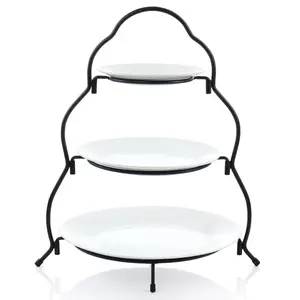 Soporte para Tartas de color dorado, soporte para tartas pequeñas de madera y metal, duradero en alta calidad, venta al por mayor, precio barato para cocina, panadería, uso - Product Image 3