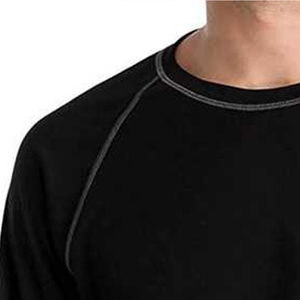 Protector de sarpullido de manga larga para hombre de color sólido, Spandex/poliéster, transpirable y ecológico, ropa deportiva de secado rápido, opciones personalizables - Product Image 4