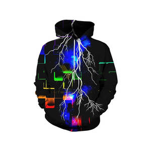 Sweats à capuche à manches longues respirant impression 3d sweats à capuche facile à porter dernière conception impression 3d sweats à capuche - Product Image 1