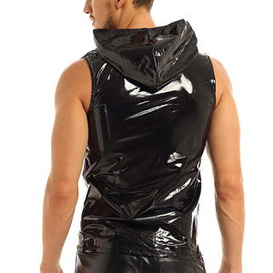 Nouveau tissu à bulles pour hommes, vente en gros, été, personnalisé, OEM, Fitness, T-shirt sans manches, débardeur d'entraînement - Product Image 5