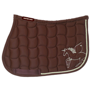 Tapis de selle respirant à séchage rapide pour chevaux – Produits équestres haut de gamme personnalisés en gros - Product Image 1