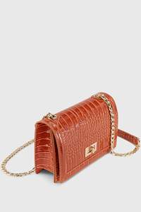 กระเป๋าโท้ทสะพายข้างหนัง PU พิมพ์ลายหนังจระเข้สำหรับผู้หญิงกระเป๋าสะพายไหล่เปิดโลโก้ได้ตามต้องการ - Product Image 3