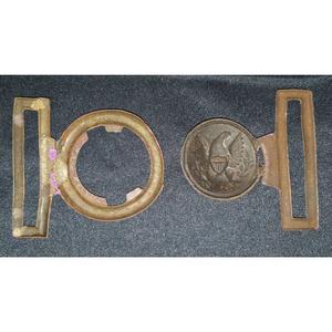 หัวเข็มขัดสองชิ้นลาย South Carolina เข็มขัดหนังแมรี่แลนด์ - Product Image 2