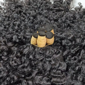 Extensión crudo de cabello rizado birmano 100% Natural con precio al por mayor de alta calidad - Product Image 5
