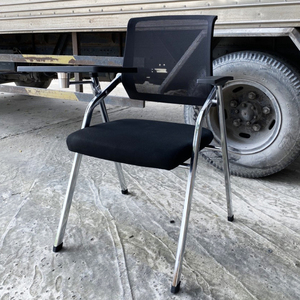 Modern Style Folding Office <b>Chair</b> Adjustable Height Mesh Back <b>Table</b> MFGB01-02 Lift <b>Chair</b> Foam Fabric PU Adjustable Headrest - Product Image 4