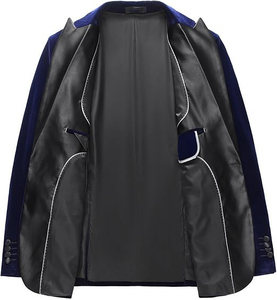 Trajes de Boda para Hombre de Doble Botonadura, Antiarrugas, Color Sólido Personalizable, Chaqueta Casual Formal, Venta al Por Mayor - Product Image 5