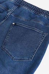 Pantalones Joggers de Hombre, Corte Regular, Híbridos, de Alta Calidad, Mezcla de Algodón y Poliéster, Holgados, Color Azul Claro, con Cordón Elástico - Product Image 5