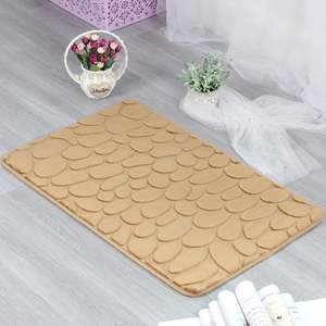 Tapis d'extérieur moderne en flanelle gaufrée, résistant aux intempéries, en polyester, pour terrasse, porche, balcon – Doux et accueillant, conçu sur mesure - Product Image 2