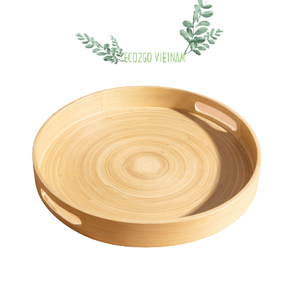 Assiettes à dîner en bambou écologique de haute qualité, emballage et logo personnalisés réutilisables et durables avec prix - Product Image 3