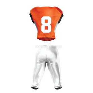 Uniforme de fútbol americano personalizado de alta calidad para hombre, recién llegado, ropa deportiva al por mayor, patrón de números transpirable, Pakistán - Product Image 2