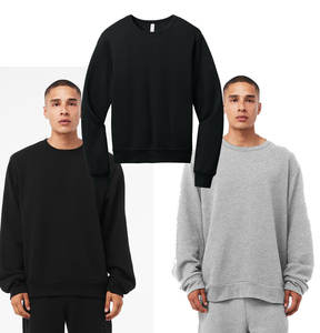 Sweat-shirt à col rond en molleton d'hiver unisexe Next Level Apparel Ultra-doux Léger Pull numérique Quotidien Décontracté - Product Image 1