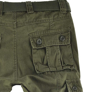 Pantalones Cargo con botón para hombre, pantalón de Cargo, pantalón de carga, informal, cómodo y sostenible - Product Image 5