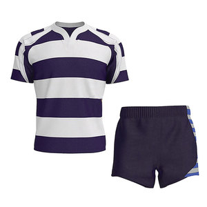 Camisetas de Rugby Unisex de último diseño de alto fabricante Transpirable de alta calidad Secado rápido 100% Poliéster Nueva llegada - Product Image 6