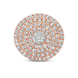 แหวนแต่งงานสำหรับผู้ชาย925สเตอร์ลิงเงินชุบโรสโกลด์ประดับเพชรวงฮิปฮอปแบบ8.00Ct - Product Image 4