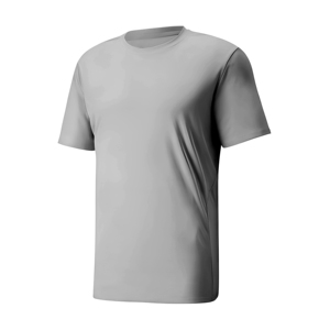 Camiseta de microfibra ajustada para hombre de clase alta, cómoda, corta, cuello redondo, producción directa de fábrica sostenible, logotipo personalizado - Product Image 5