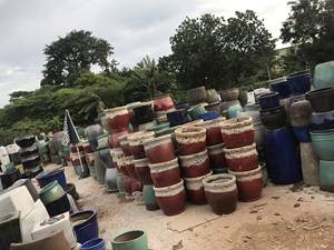 [Leo Nguyen Le] - Vente en gros de pots d'extérieur en céramique - Décoration d'intérieur, pots de plantes en céramique antique - Product Image 2