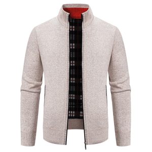 Cárdigan de punto informal de algodón 100% de último diseño de tendencia de alta calidad para hombre, cárdigan de punto suelto de gran tamaño a la venta - Product Image 1