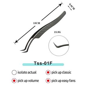 High Precision Stainless Steel Fiber Tip Tweezers Set Professional Anti-Magnetic Beauty & Repair Tools - Product Image 3