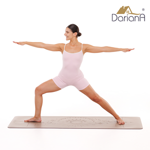 Esterilla de Yoga Premium de PU 183×68×0.5 cm Antideslizante de Caucho Natural DarianA Sun - Product Image 5