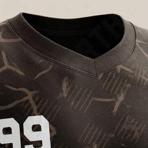 Camiseta de Fútbol Personalizada, Uniforme de Baloncesto Estadounidense, Ropa de Fútbol, Ropa Deportiva Profesional para Entrenamiento y Equipos - Product Image 4