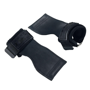 Guantes de Gimnasio de Cuero con Logotipo Personalizado, con Soporte para Muñeca, para Gimnasia y Levantamiento de Pesas, Protector de Agarre - Product Image 1