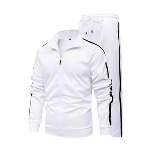 ชุดวอร์ม2-in-1ลายปักโลโก้สีล้วนมีฮู้ดและกางเกงขายาวดีไซน์พรีเมียมสำหรับฤดูหนาวขนาดพิเศษและเป็นมิตรต่อสิ่งแวดล้อม - Product Image 1