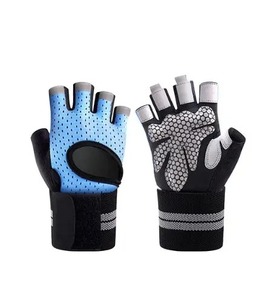 Nueva moda gimnasio guantes deporte entrenamiento Spandex levantamiento de pesas Fitness guantes personalizados Unisex alta calidad precio razonable - Product Image 2