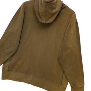 เสื้อมีฮู้ดสีน้ำตาลซีดซีดซีดโอเวอร์ไซส์ผ้าฝ้ายเสื้อสวมหัวแนวสตรีทมีฮู้ดเสื้อกันหนาวมีฮู้ดสำหรับทุกเพศโลโก้ที่กำหนดเองผู้ผลิตโรงงาน - Product Image 6