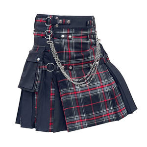 Kilts utilitaires hybrides en gros pour hommes – Kilt écossais traditionnel à l'esprit des Highlanders en tartan 2026 - Product Image 4