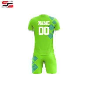 Ensemble complet d'uniformes de football Maillot respirant de football à manches courtes Combinaison de sport Entraînement Promotions de septembre - Product Image 4