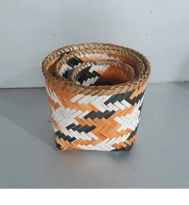 Panier en bambou naturel écologique fabriqué au Vietnam, haute qualité, meilleure vente en gros - Product Image 3