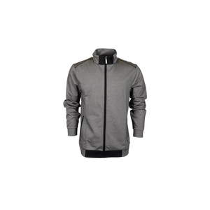 Sudadera con capucha con cremallera atlética deportiva de dos piezas para hombre de gran tamaño y pantalones para correr Nueva llegada Chándal de lana - Product Image 2