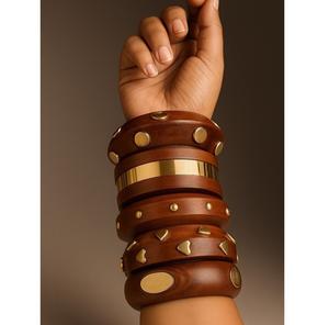 Pulseras de Madera Ligeras e Impermeables para Uso Diario, Cómodas y Duraderas, Colores Personalizados, Regalos Empresariales, Lindas para Mujer, Apex Align - Product Image 4