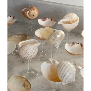 Gobelets secrets de sirène: des verres à vin uniques en coquille de conque pour votre occasion spéciale - Product Image 3