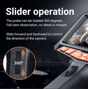 Lens-endoscoopcamera 5 inch IPS-display 1080P HD Nachtzicht voor automobiel- en mechanische inspectie - Product Image 5