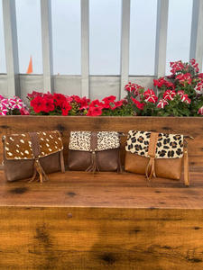 New Real Handmade Animal Print Fur Leather Shoulder <b>Bags</b> High Quality Fashionable Genuine Hot Selling <b>Side</b> Handbags <b>for</b> <b>Women's</b> - Product Image 2