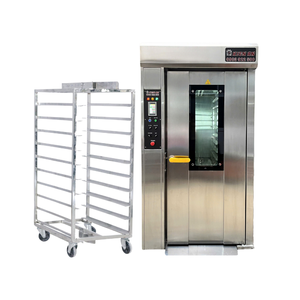 Good Quality <b>Rotary</b> Oven for Bakery 16 Trays With Altuntop Trolley Stainless Steel Oven Prices Bakery <b>Machinery</b> for Bread Making - Product Image 1