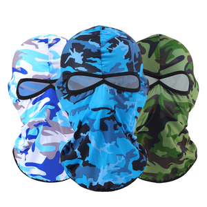 Outdoor Riding Helmet Liner Breathable Windproof 2-Hole Camouflage Tactical Balaclava <b>Mask</b> for Sports for Motorcycling - Product Image 1