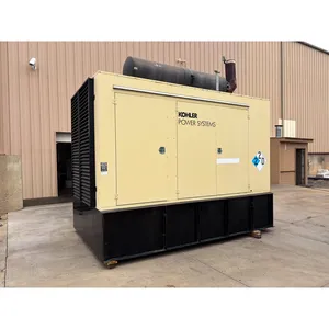 Groupe électrogène diesel industriel triphasé d'occasion 600 kW, sortie 480 V, étanche, pour alimentation de secours commerciale - Product Image 1